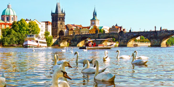 Dvojdňový zájazd do Prahy: 4* hotel s raňajkami, možnosť wellness