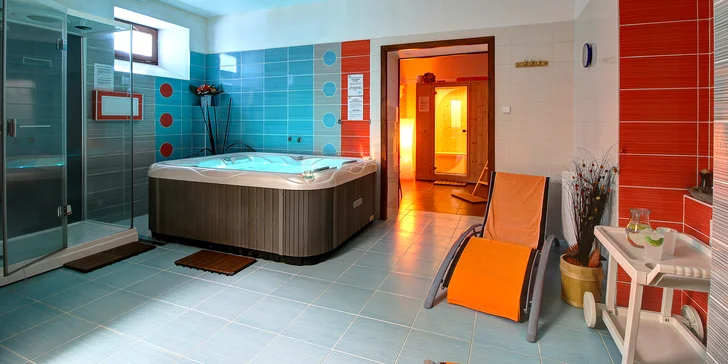 V ceně máte privátní relax ve wellness.