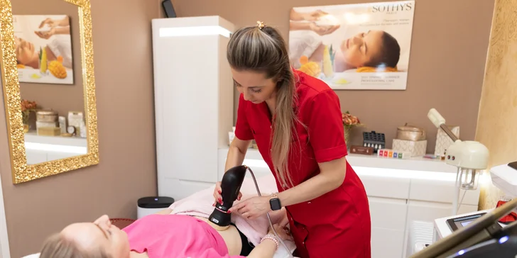V Lady´S sa pri ošetrení využíva špičkový prístroj Hifu 25D MAX 360.