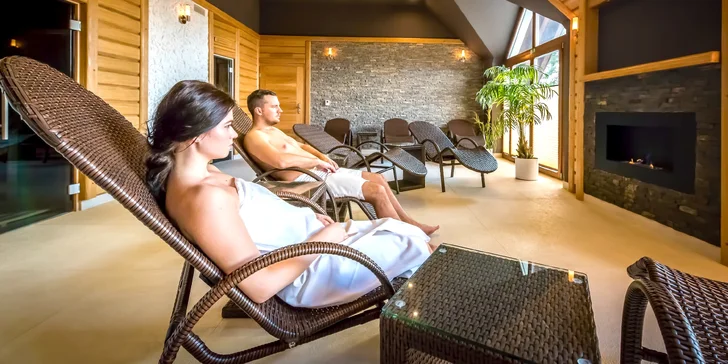 Saunový svet v resorte ORAVSKÝ HÁJ**** (vzdialené 1,7 km od Hotela Brezovica**)