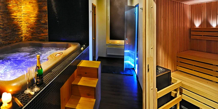 Naprostý klid a dokonalá relaxace: 2 hod. v soukromém spa Klasik