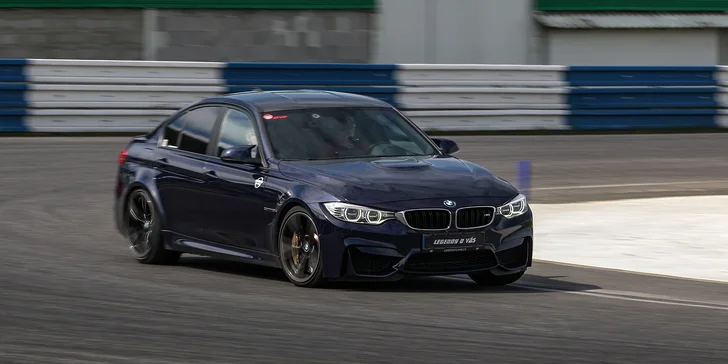 Jízda na závodních okruzích v BMW M3 F80: řízení či spolujízda, 4 místa po celé ČR