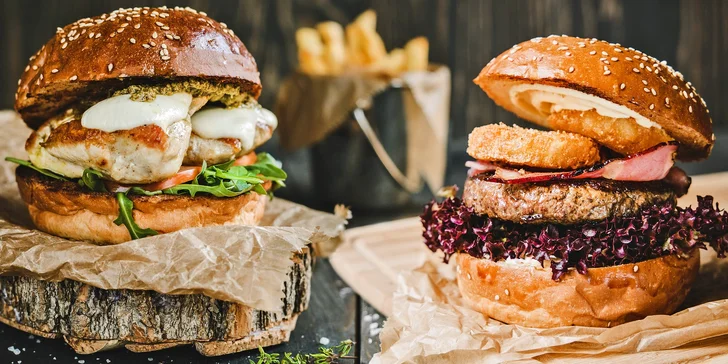 Na Smíchov na burger: výběr z 19 druhů i s hranolky nebo americkými brambory