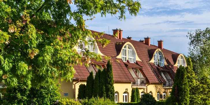 Villa apartmány se nachází v budově naproti. 