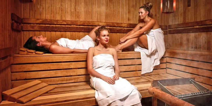 Po celý čas budete mať voľný vstup do wellness centra.