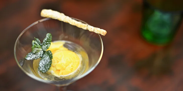 Osvěží vás mučenkový sorbet s proseccem.