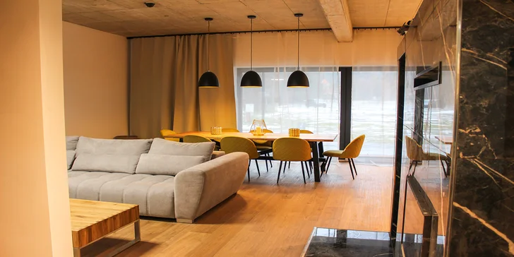 Novovybudovaný apartmánový dom Lietajúci Cyprián v Pieninách