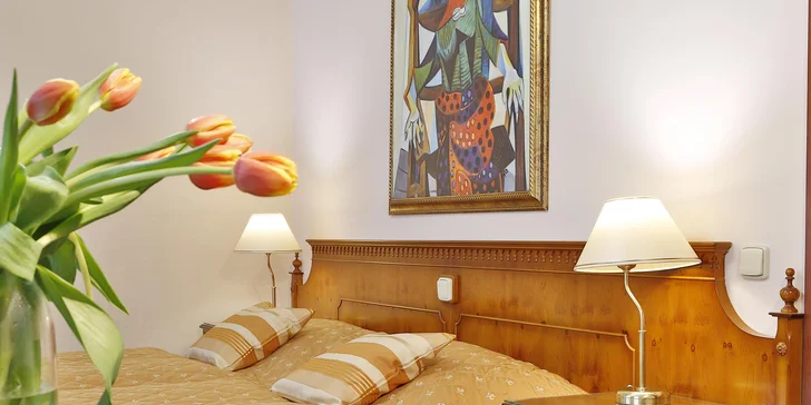 K dispozici budete mít TV, telefon, sejf a minibar. 