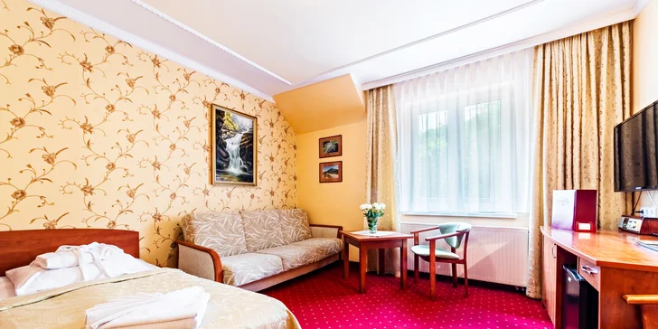Během pobytu budete ubytovaní v pokoji Premium nebo ve Studiu.