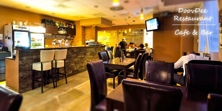 Otvorený voucher na konzumáciu jedla a nápojov v hodnote 30 € v reštaurácii Doovdee - platí aj na rozvoz k vám domov!