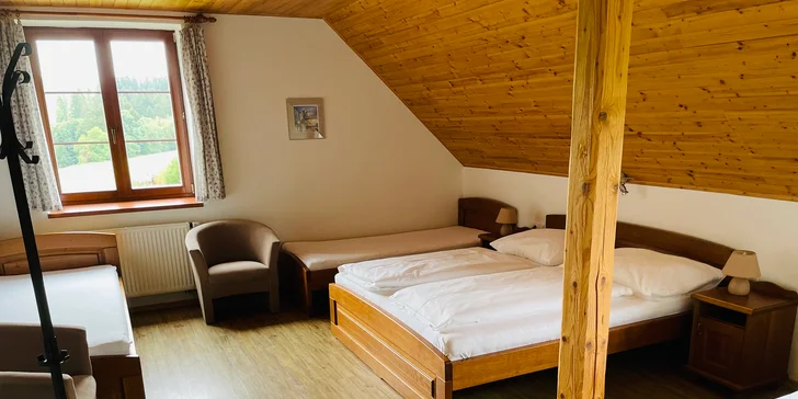 Pro relaxaci je vám k dispozici privátní finská sauna či ping-pongový stůl. 