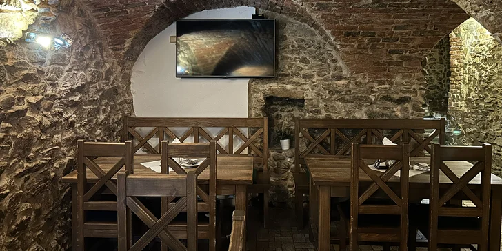 Restauraci najdete pár kroků od náměstí Přemysla Otakara II. v Českých Budějovicích. 