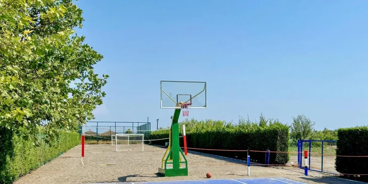 K dispozici vám bude také multifunkční hřiště.