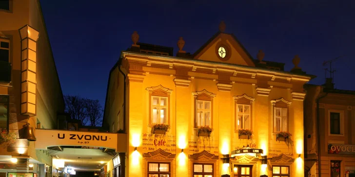 Hotel sídlí v krásné historické budově.