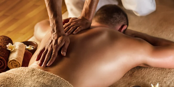 Hodinová tantra masáž pro muže včetně masáže prostaty