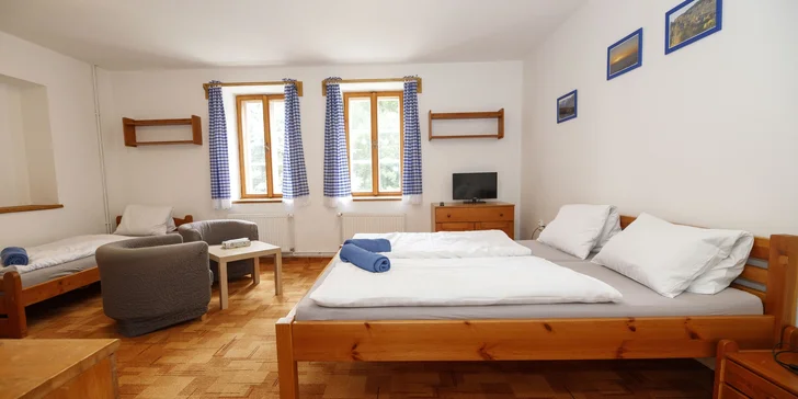 Užijete si tady rodinnou atmosféru penzionu i nádhernou okolní krajinu. 