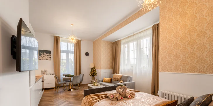 Na výběr jsou apartmány pro 2 až 8 osob.