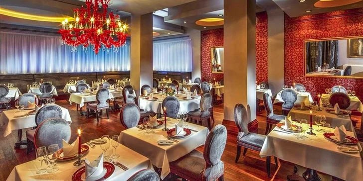 Pětichodové degustační menu pro dva v oceňované restauraci Le Grill