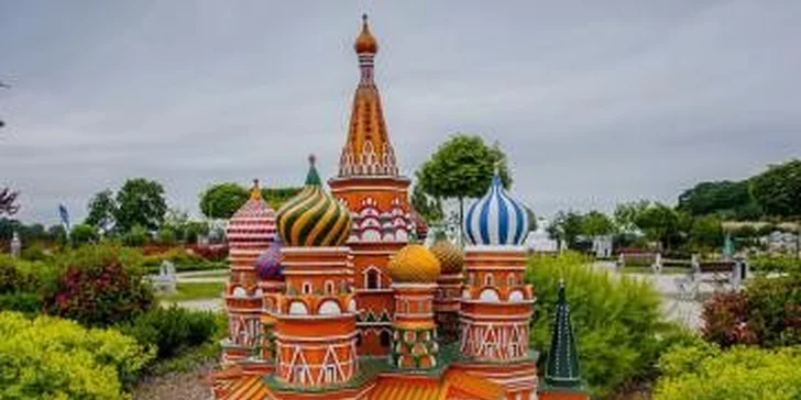 V parku miniatur zavítáte i do Moskvy.