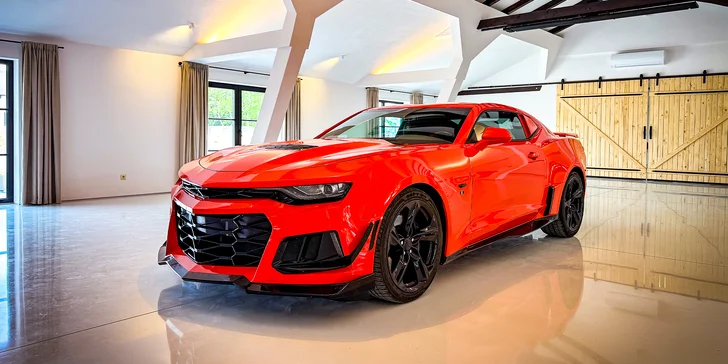 Zážitková jazda na Chevrolet Camaro SS 6.2L V8 ako vodič alebo spolujazdec