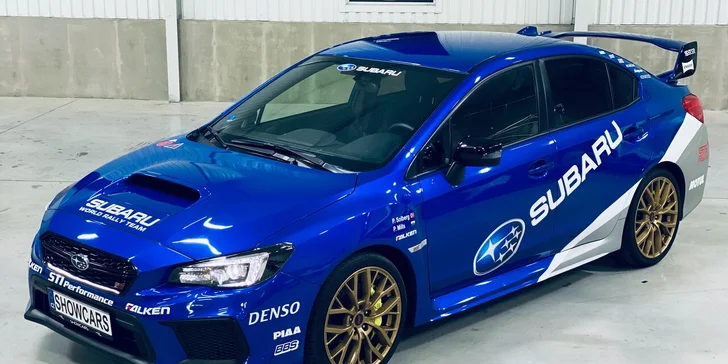 Subaru Impreza WRX STI Last Edition vás povozí na 20–60 minut. 