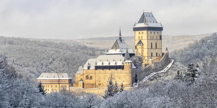 Královský advent na Karlštejně a Křivoklátě: výlet na dva nejkrásnější hrady Česka v předvánočním čase