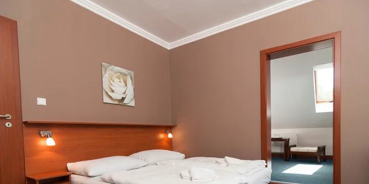 Na výběr jsou i luxusnější pokoje Superior.