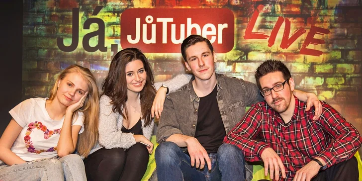 První zábavná live show úspěšných JůTuberů s edukativním podtextem