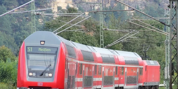 S-bahn z Bad Schandau do Drážďan