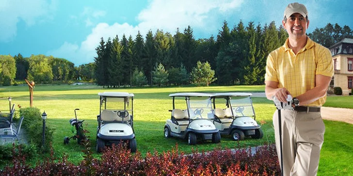 Nabitý golfový pobyt pro dva v Golf Clubu Myštěves