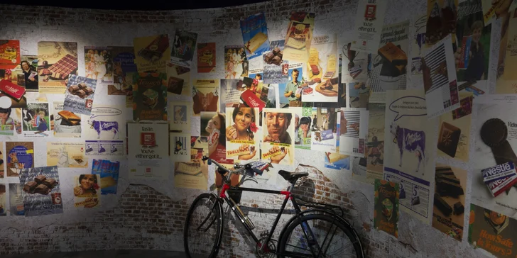  Čeká tu na vás dvoupatrová a zcela nová expozice, ve které se dozvíte vše o historii čokolády.