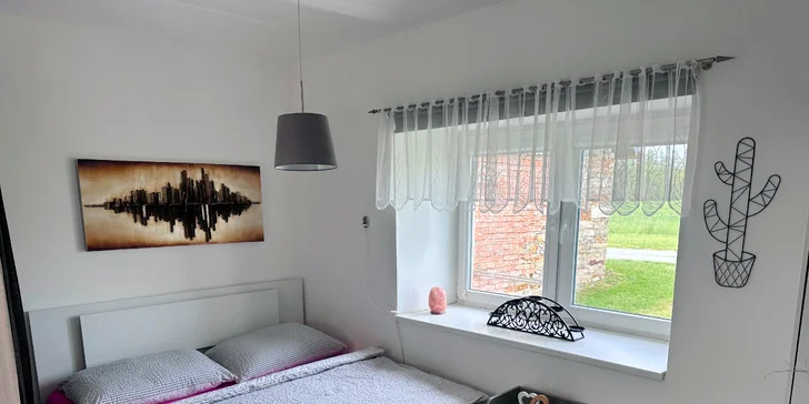 Vyspí se tu čtyři osoby.