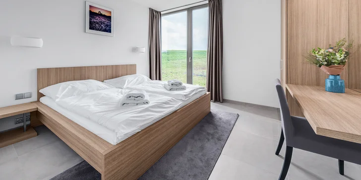 Zabydlíte se v apartmánech pro 2-6 osob. 