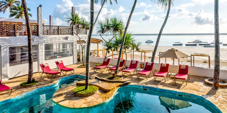Ubytujete se v hotelu Dreams Bay Boutique**** s vlastním bazénem. 