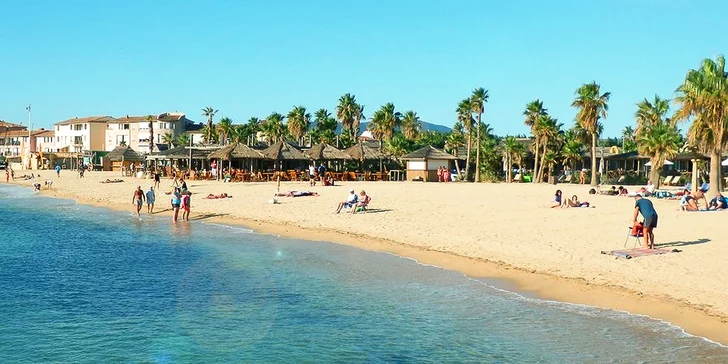 Víkendové koupání ve francouzském Saint Tropez