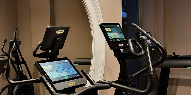V ceně máte neomezený vstup do kardio zóny TechnoGym.