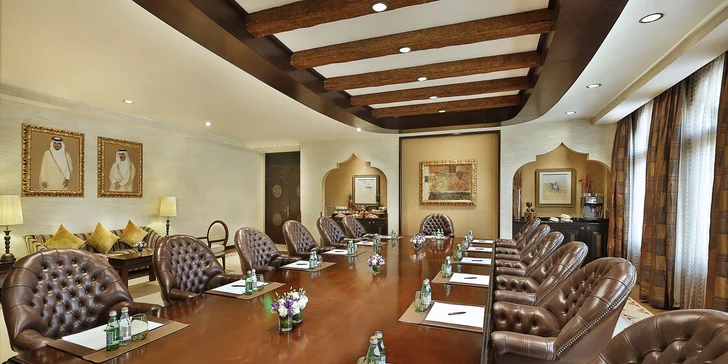 V resortu jsou konferenční místnosti pro pracovní jednání.