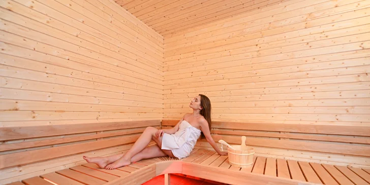 V nabídce najdete variantu s každodenním vstupem do wellness (na 60 minut).