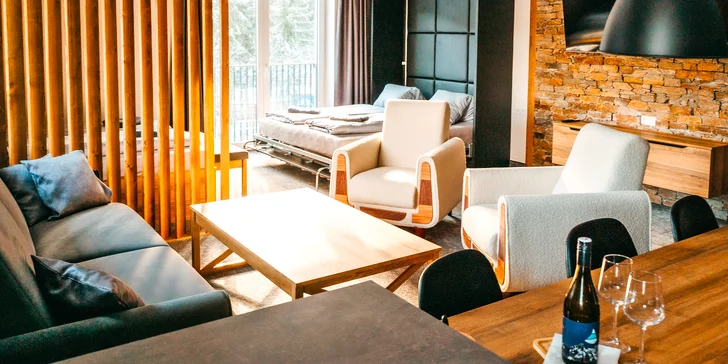 Luxusné apartmány v Beskydách až pre 6 osôb aj so saunou alebo herňou