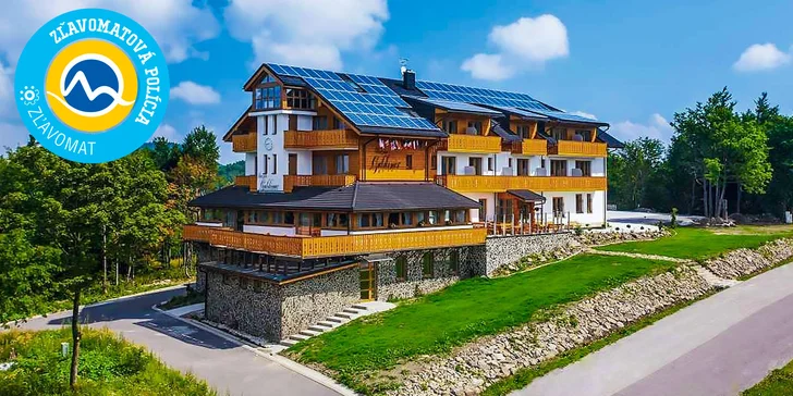 Rodinný pobyt s wellness v novom špičkovom penzióne Guldiner*** na hrebeni Kremnických vrchov