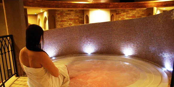 Nechajte sa rozmaznávať v hotelovom wellness centre, samozrejme neobmedzene.