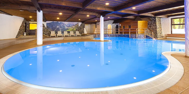 Pobyt v Tatranské Lomnici s polopenzí a wellness: pod Lomnickým štítem, 250 m od lanovky