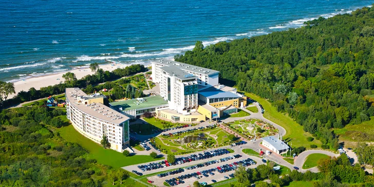 Dovolená v Kolobřehu: hotel u Baltu se stravou, neomezeným wellness i procedurou