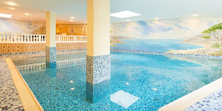 Čeká vás super porce wellness lenošení. Do hotelového wellness máte volný vstup. 