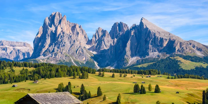 Po Secedě se přesunete ke skalním pyramidám na planině Fanes-Sennes-Braies.