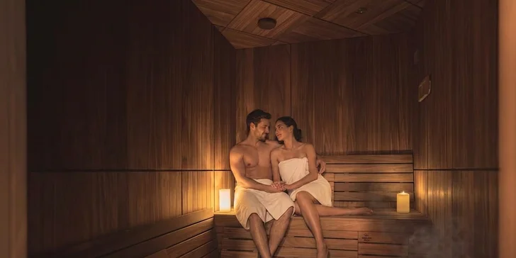 Ve wellness nechybí finská sauna, vířivka a odpočívárna.