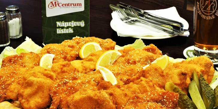 Řízečků dostanete 1kg hromadu.