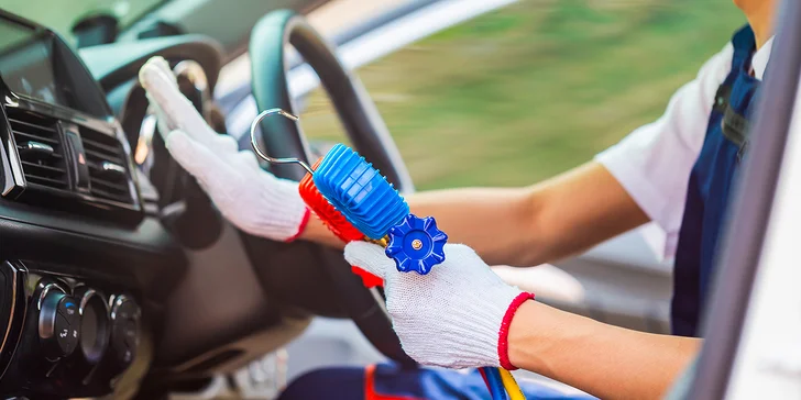 Dezinfekcia, servis a doplnenie klimatizácie chladivom R134a