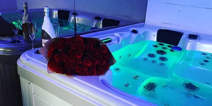 Ve wellness je také sauna. Rozmazlíte se ještě o trochu víc?