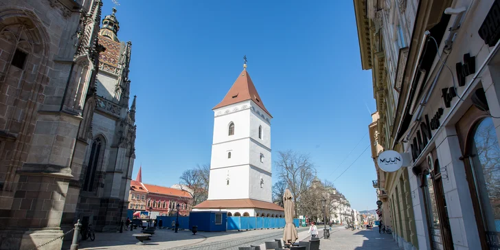 Z terasy MUUN coffee sa vám naskytne skvostný výhľad na Dóm sv. Alžbety